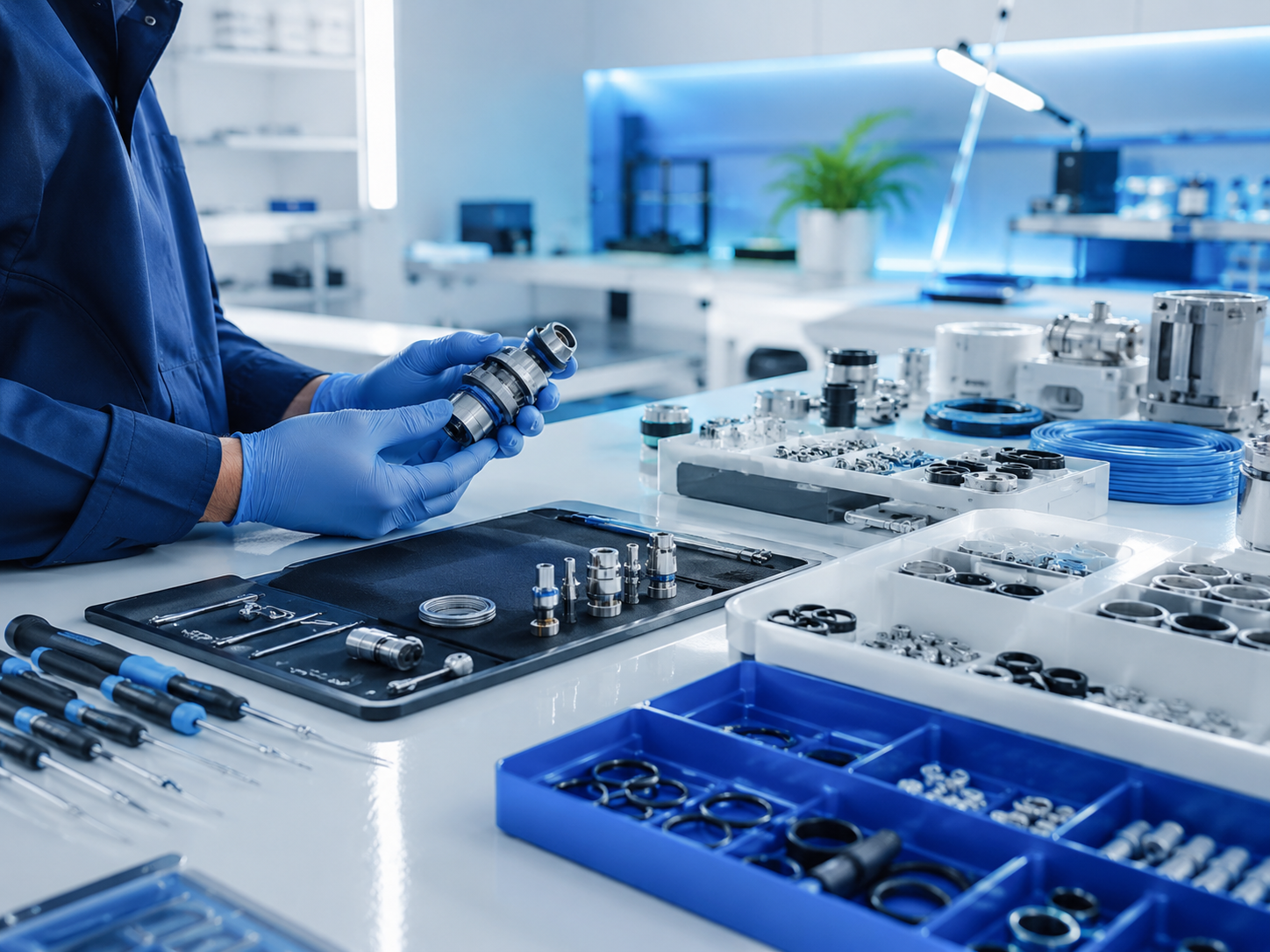 Parts accessories service and technical support by Trident Sales