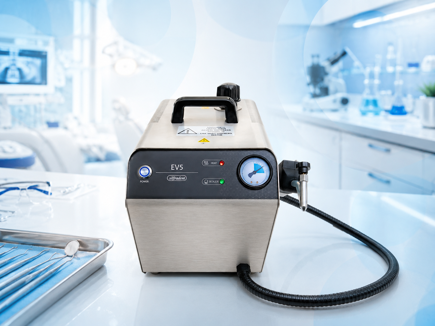 Trident professional dental laboratory clinical and steam cleaning equipment